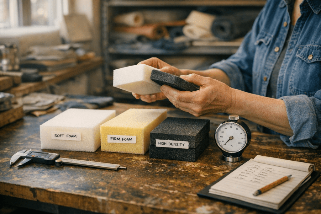 Hoe kies je de juiste dikte en dichtheid van schuimrubber op maat voor jouw&nbsp;toepassing?