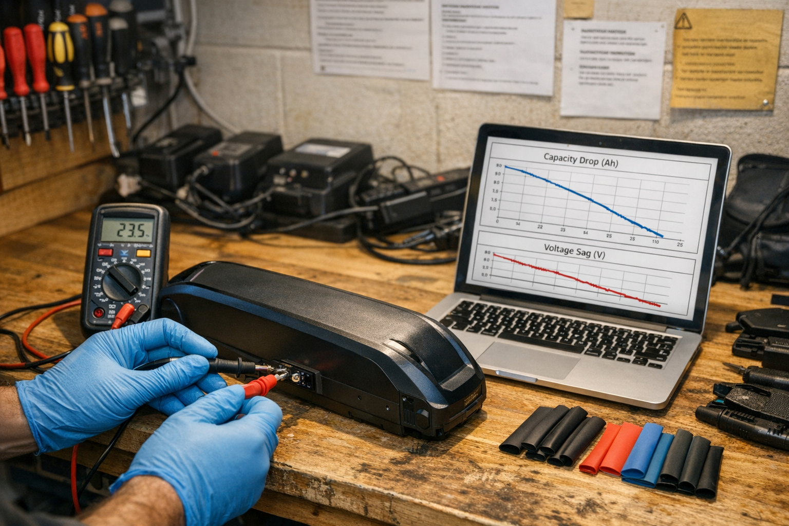 Fietsaccu revisie herkennen