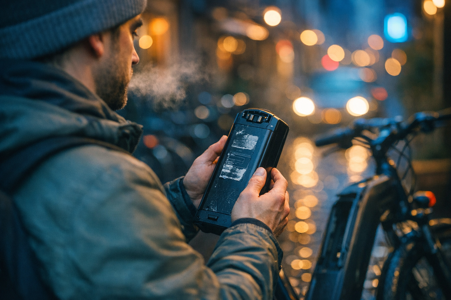 Fietsaccu testen voor revisie
