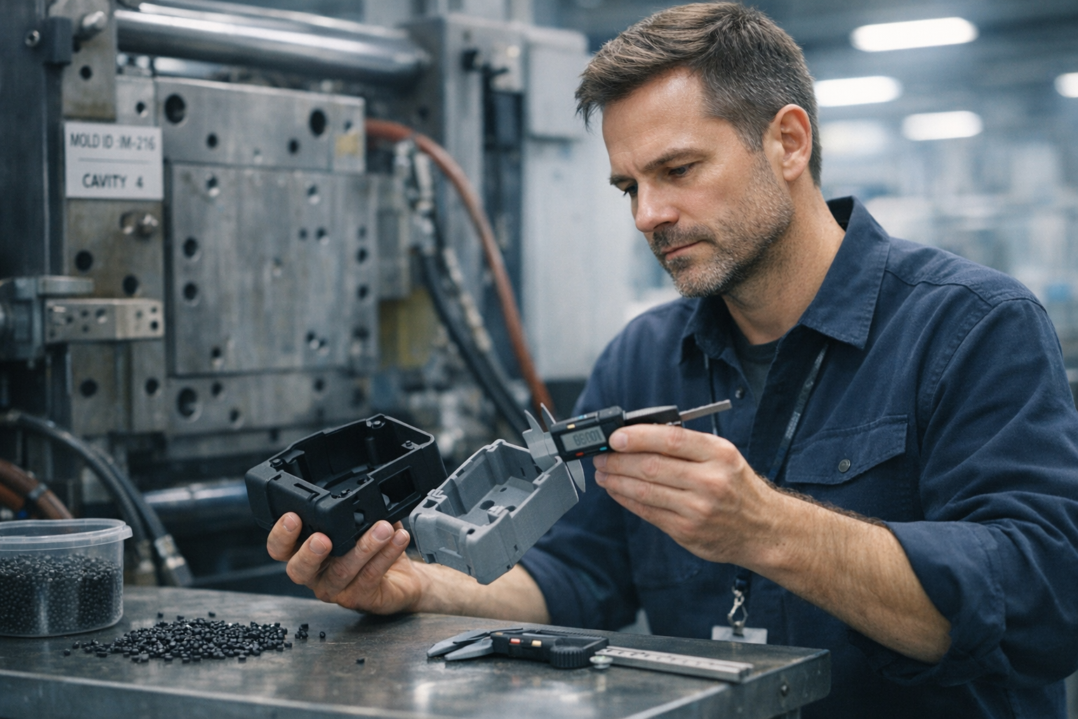 Vergelijking tussen spuitgieten en 3D-printen productietechnieken