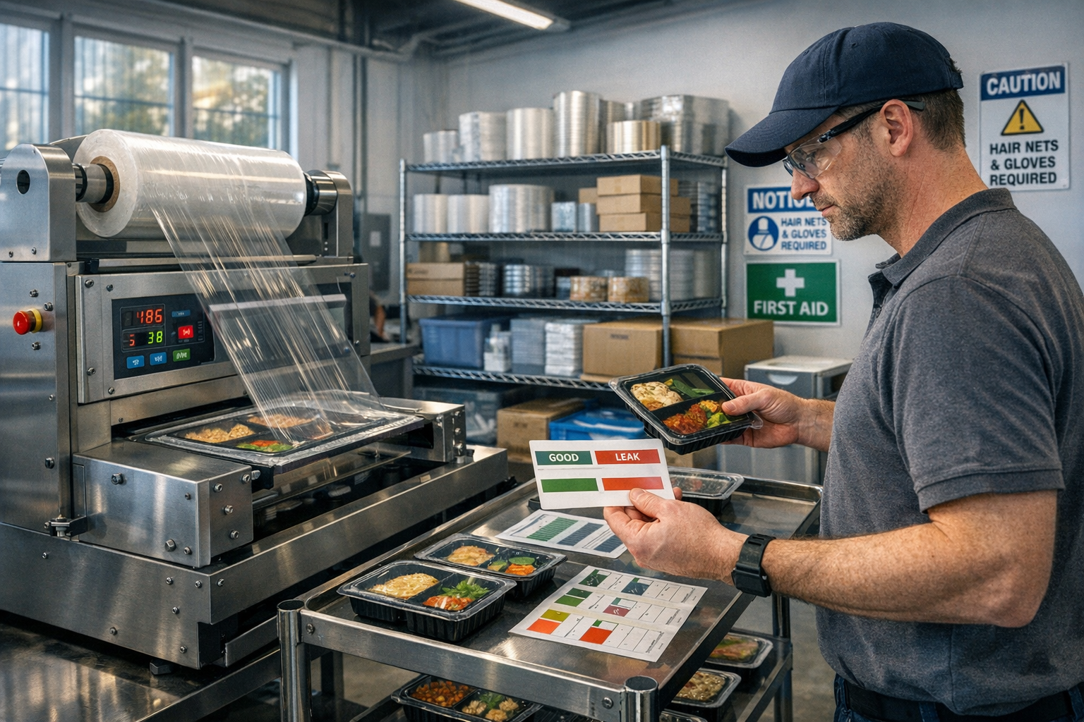 Verschillende verpakkingstypes voor sealmachines