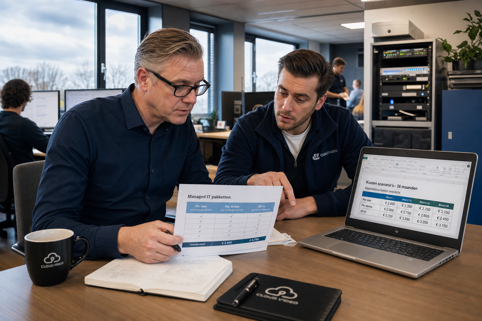 Managed IT services kosten voor mkb