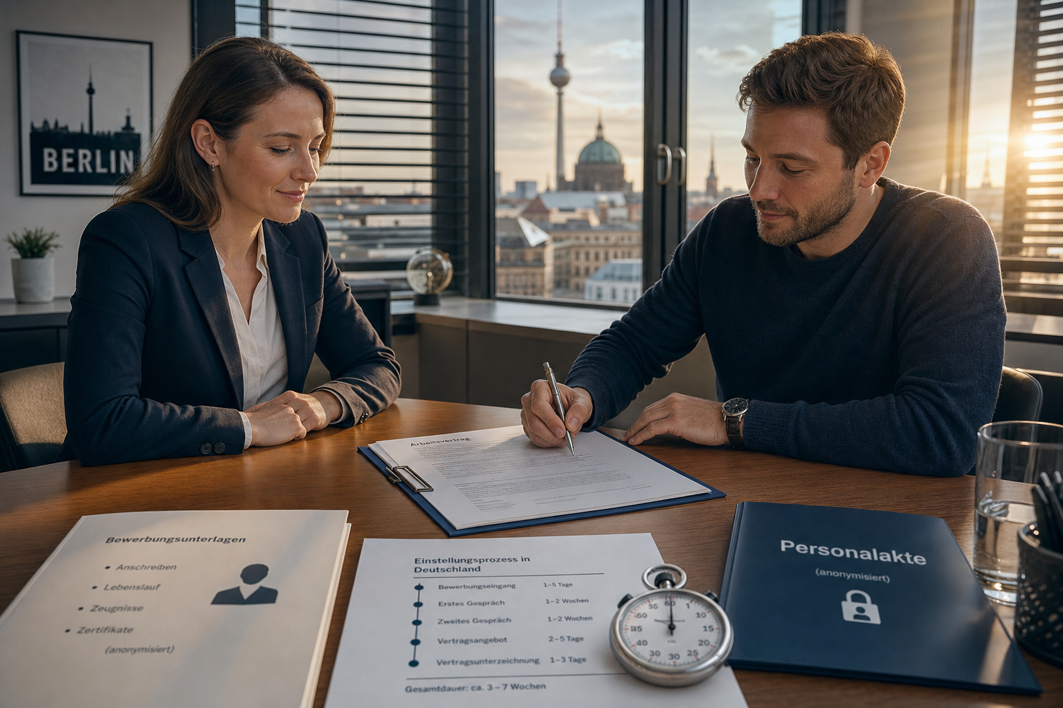 German employment contract requirements